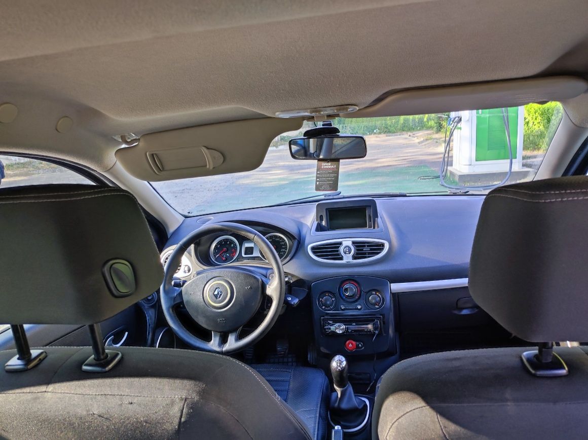 Renault clio 3 facelift,gaz fabrica