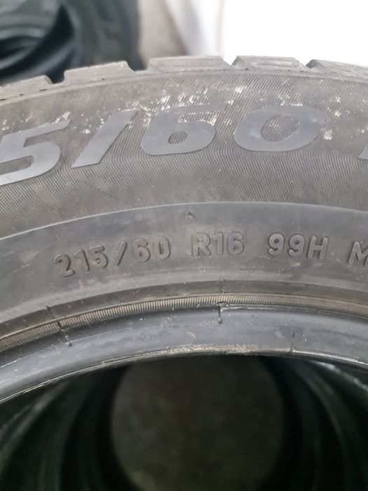 4x 215/60/16 M+S PIRELLI PROFIL 5.5MM Stare impecabila