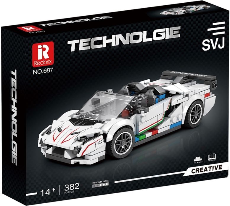 Set constructie Reobrix Technologie 687 (Tip Lego) - SVJ