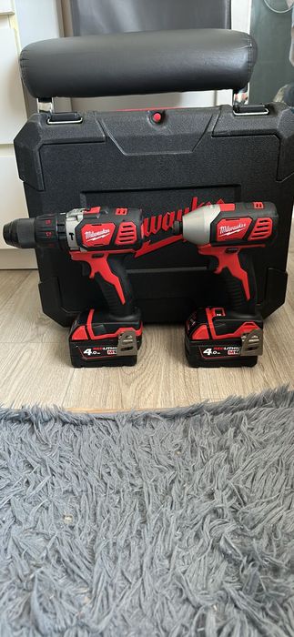 Set filetante Milwaukee 18v / fabricație 2024 ,2bat 4ah/încărc/ valiză