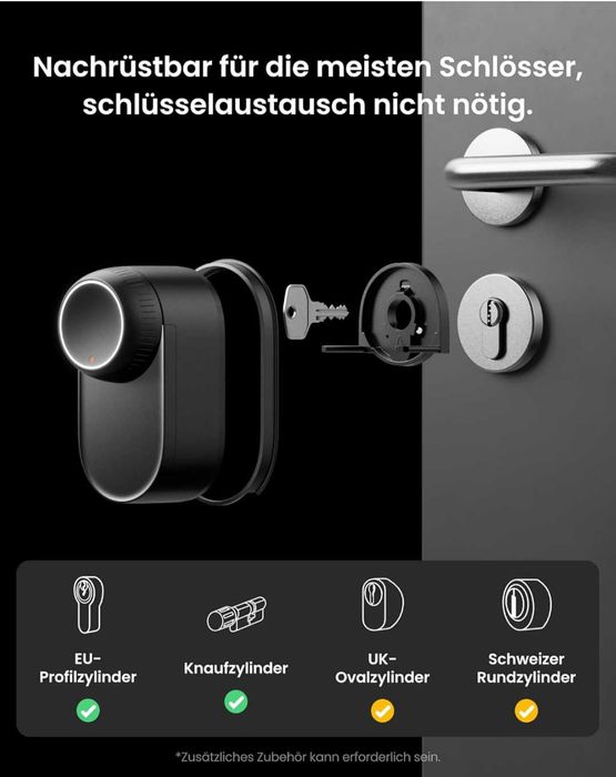 SwitchBot WiFi Smart Lock Ultra с тъчскрийн клавиатура