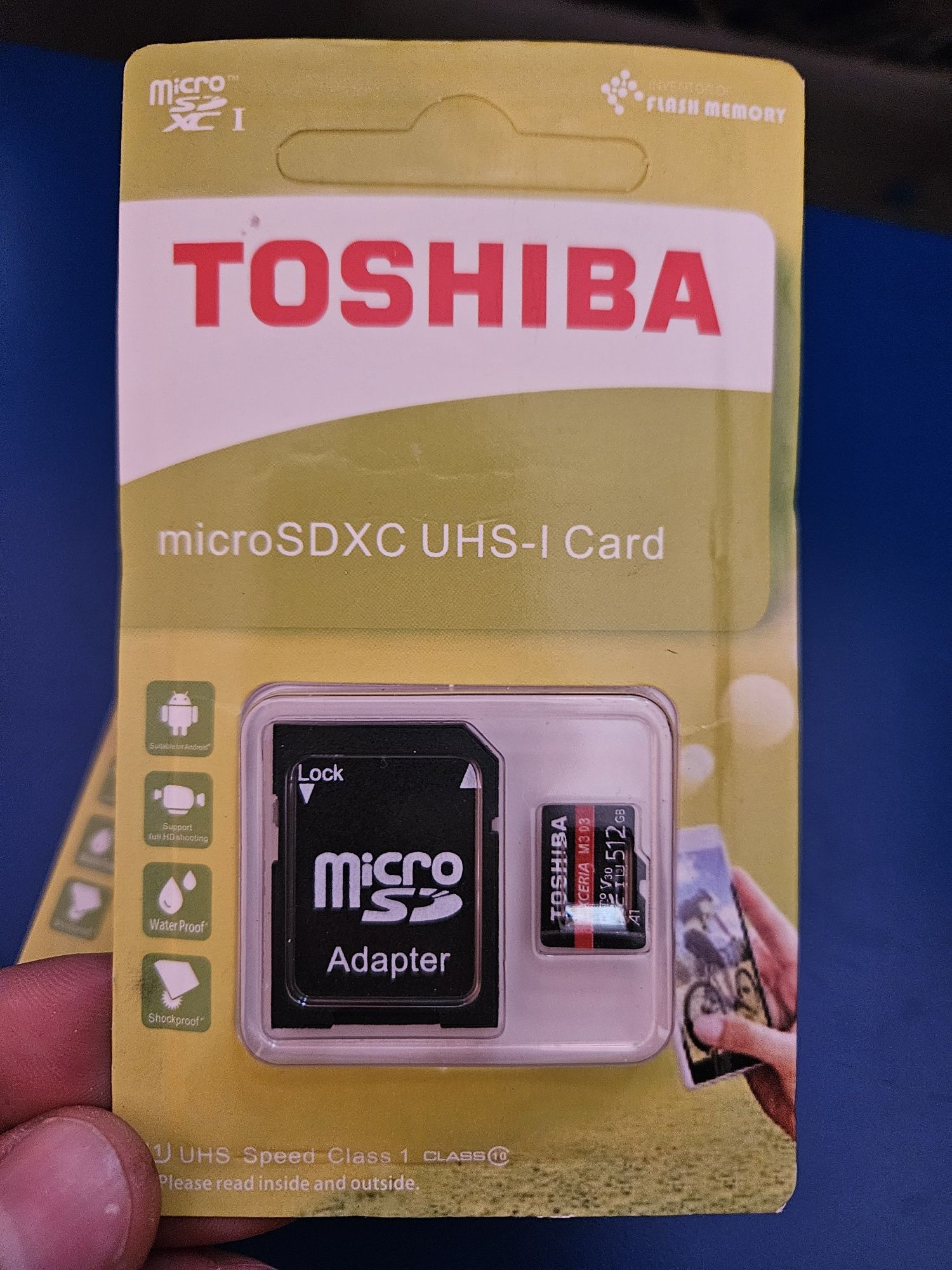 Card microsd toshiba 5125gb