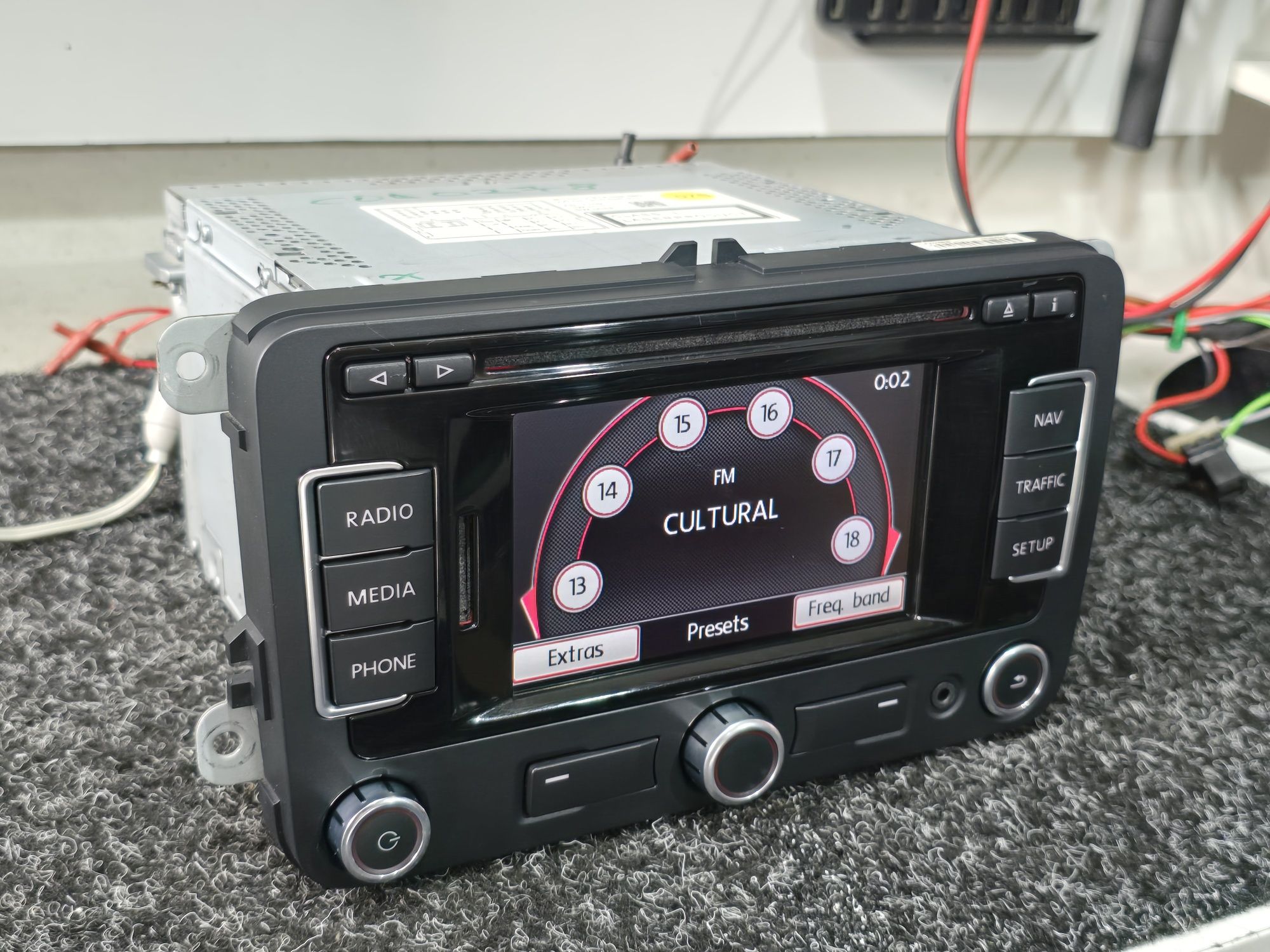 Navigatie VW SEAT, RNS-310, cd-player, sd card, radio, Bluetooth