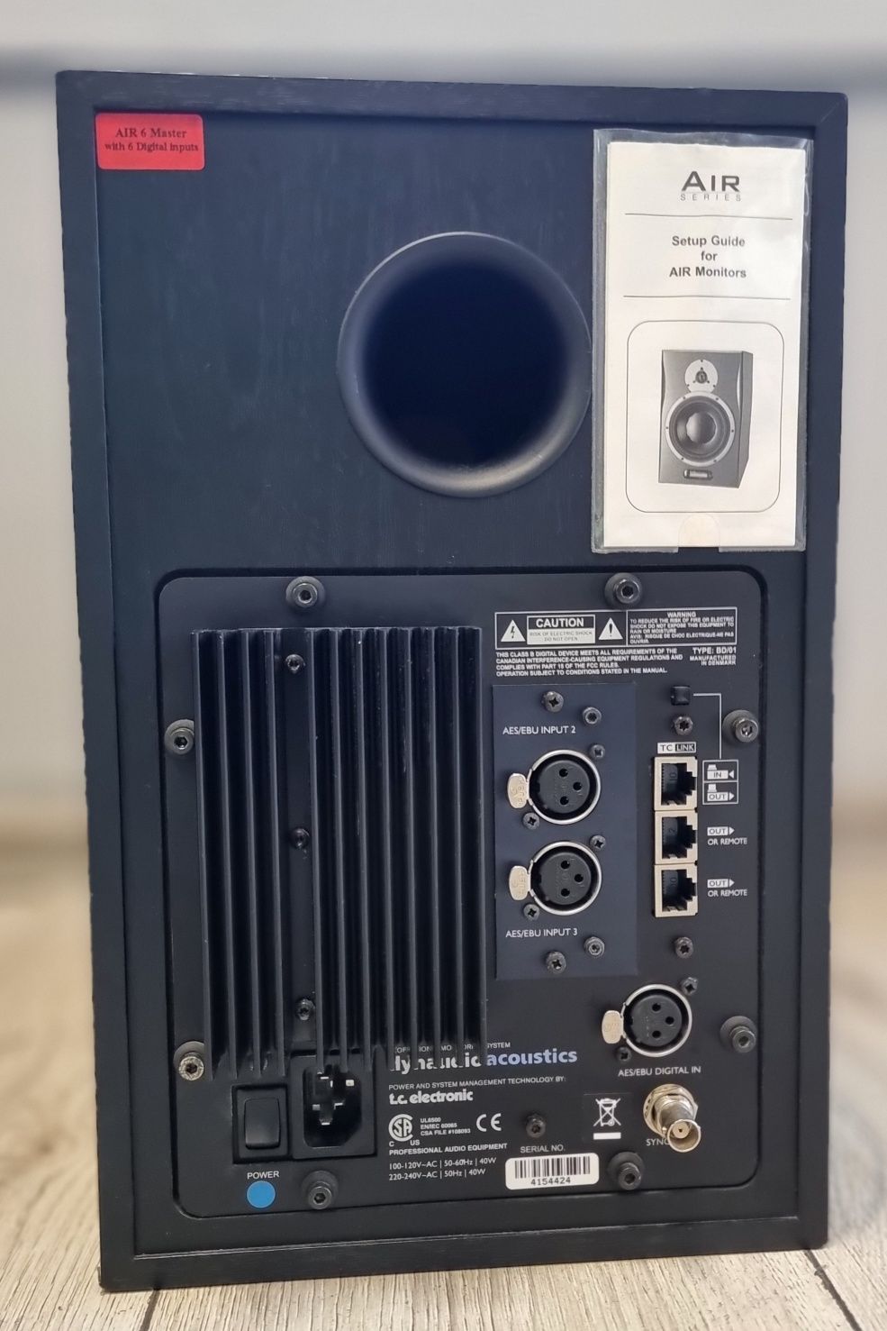 Amanet F28: Monitoare Studio active DYNAUDIO ACOUSTICS AIR 6 MASTER