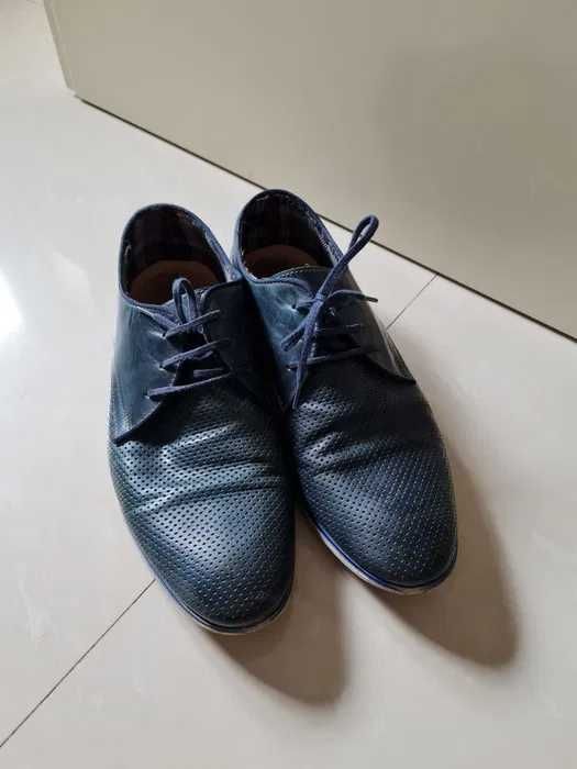 Pantofi din piele Bigotti, barbati, 41