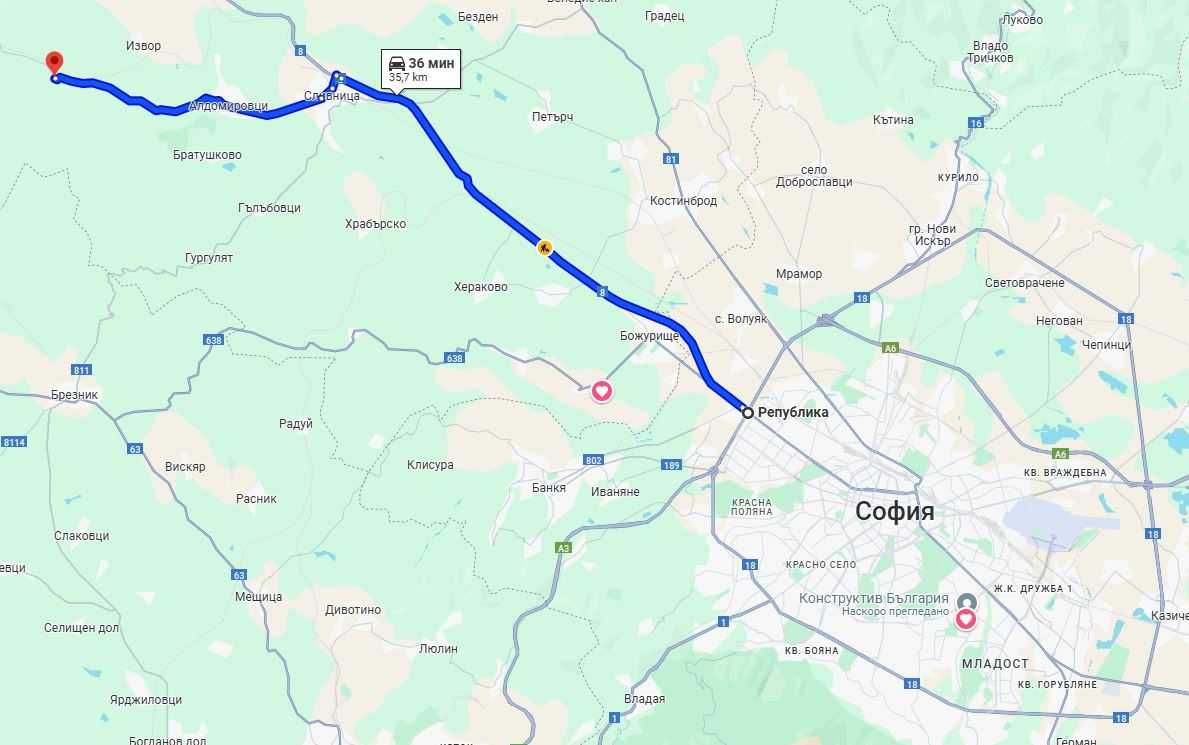 Парцел в регулация, с. Драготинци, обл. София