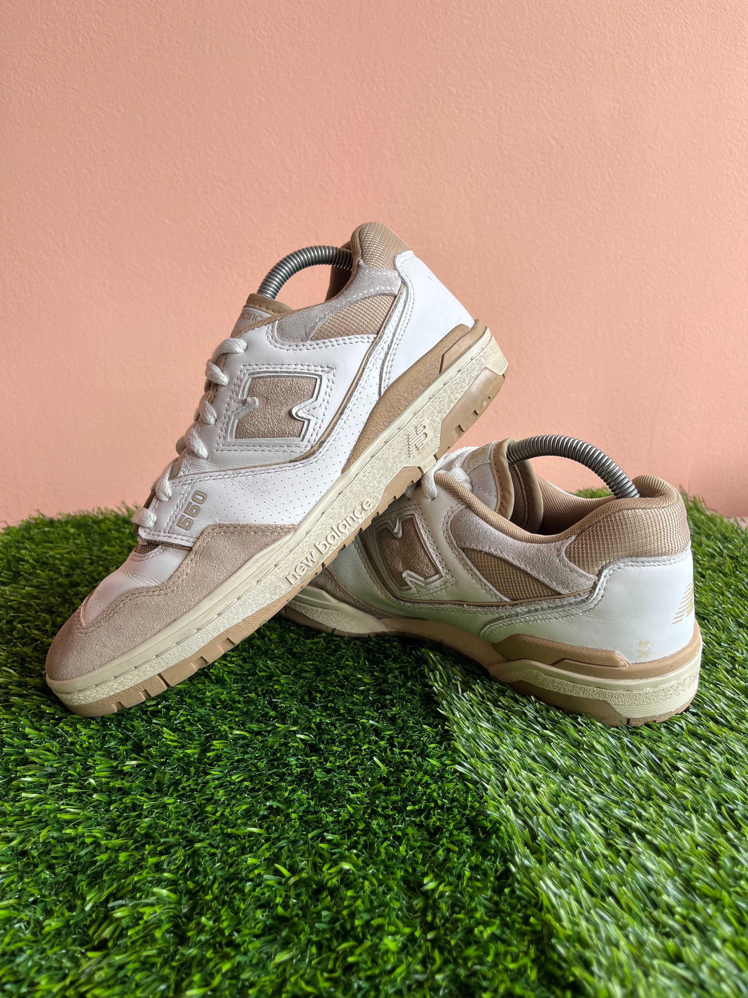 New Balance 550 Cream Beige Мъжки Маратонки
