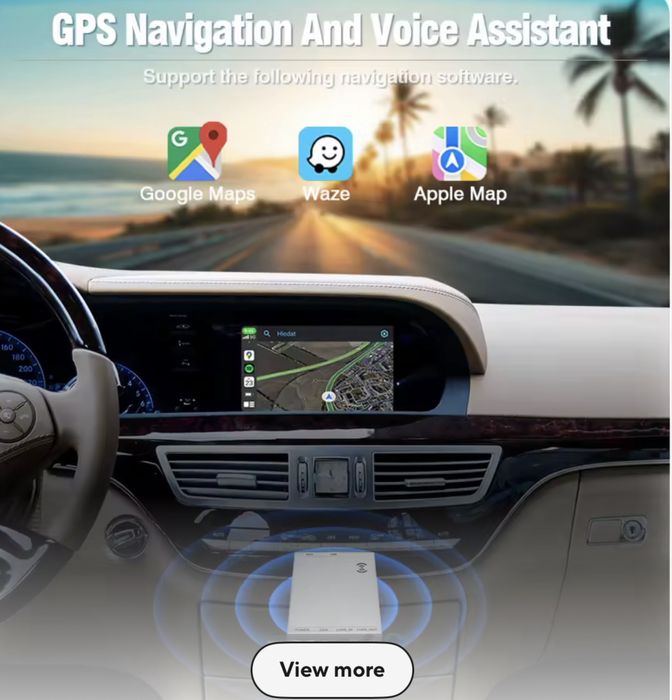 Apple CarPlay & Androit auto W221