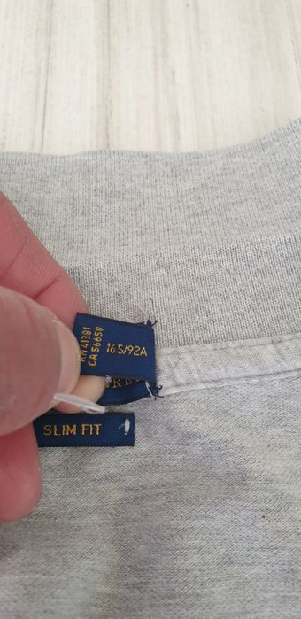 POLO Ralph Lauren Pique Cotton Slim Fit / M НОВО! ОРИГИНАЛ! Дамска Tен