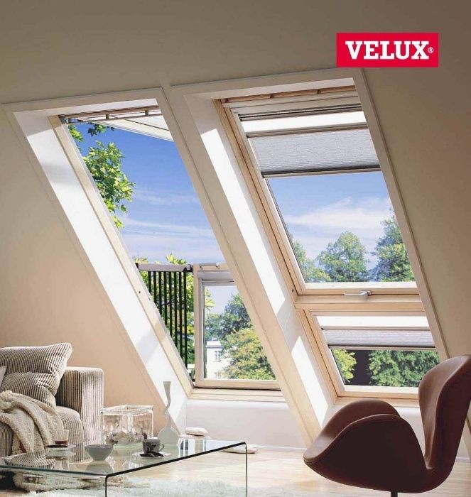 Мансардные окна Velux