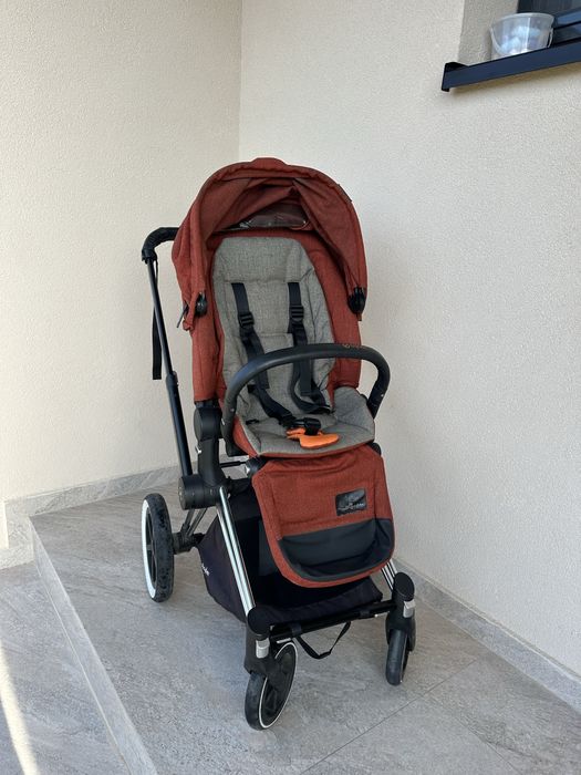 Carucior 3 in 1 Cybex Priam Sistem, Autumn Gold