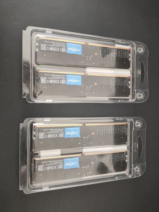 озу ddr5 2x32gb crucial 4800mhz