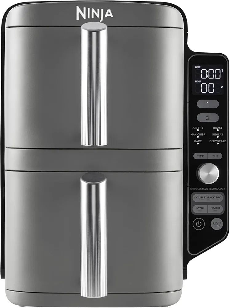 Двоен фрайър, фритюрник с горещ въздух Ninja SL400EU, 2470W, 9.5 л