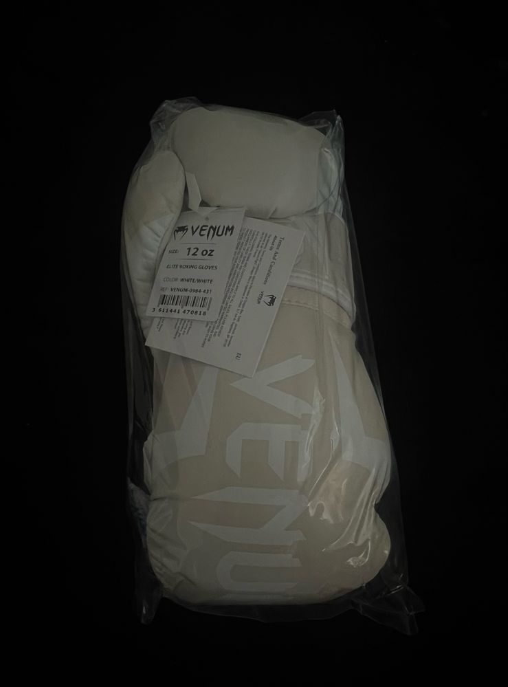 Manuși de box VENUM White/Ivory 12OZ