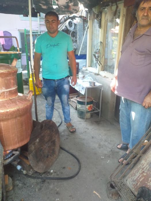 Vand cazan de țuică la 140 de Litri cu fundul de 4 mm