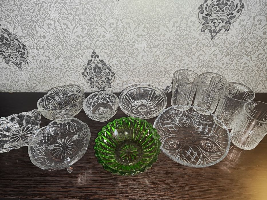 Хрустальная посуда СССР