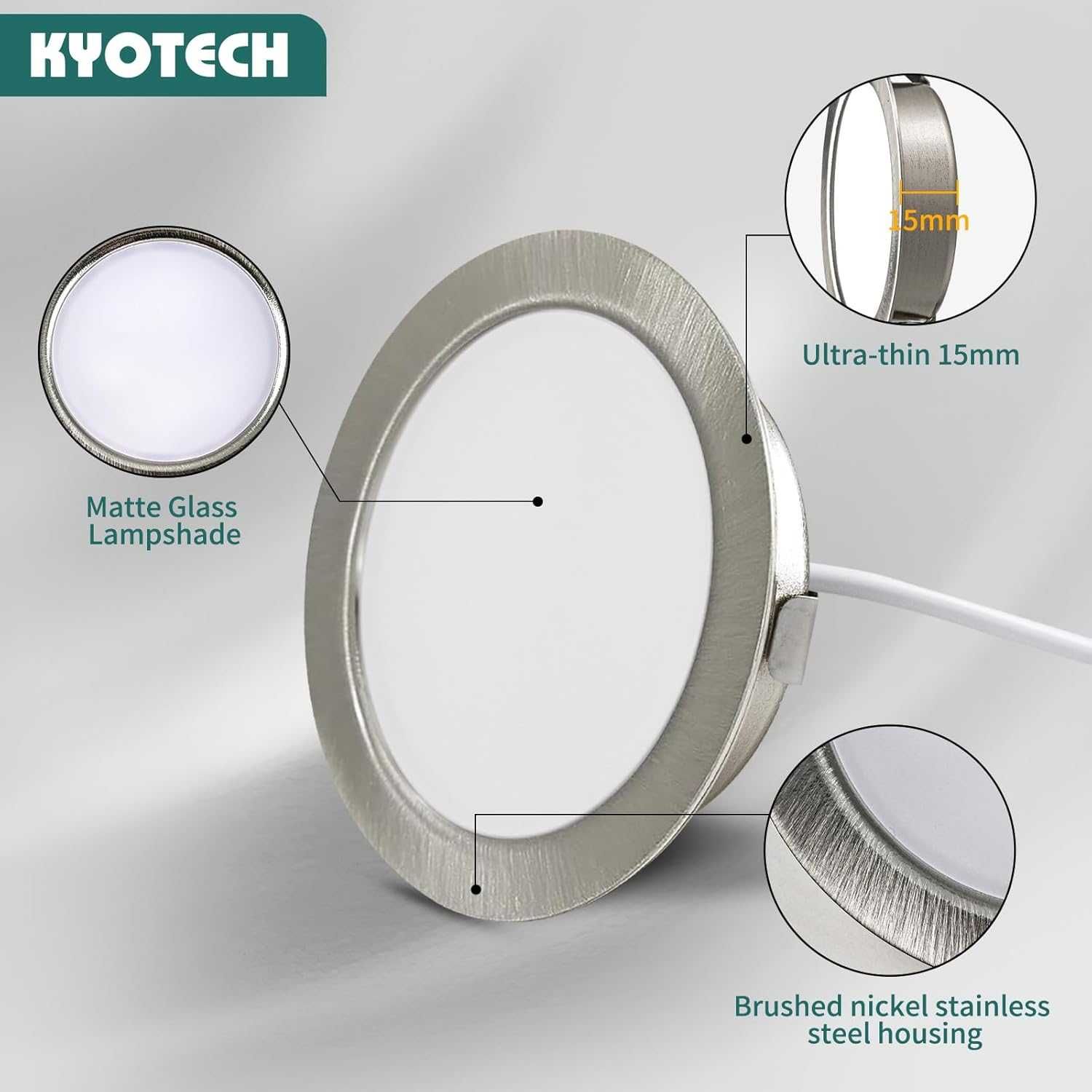 НОВИ! LED лунички G4, 3.5W, 4000K неутрално бяло, IP44, 5 бр/к-кт