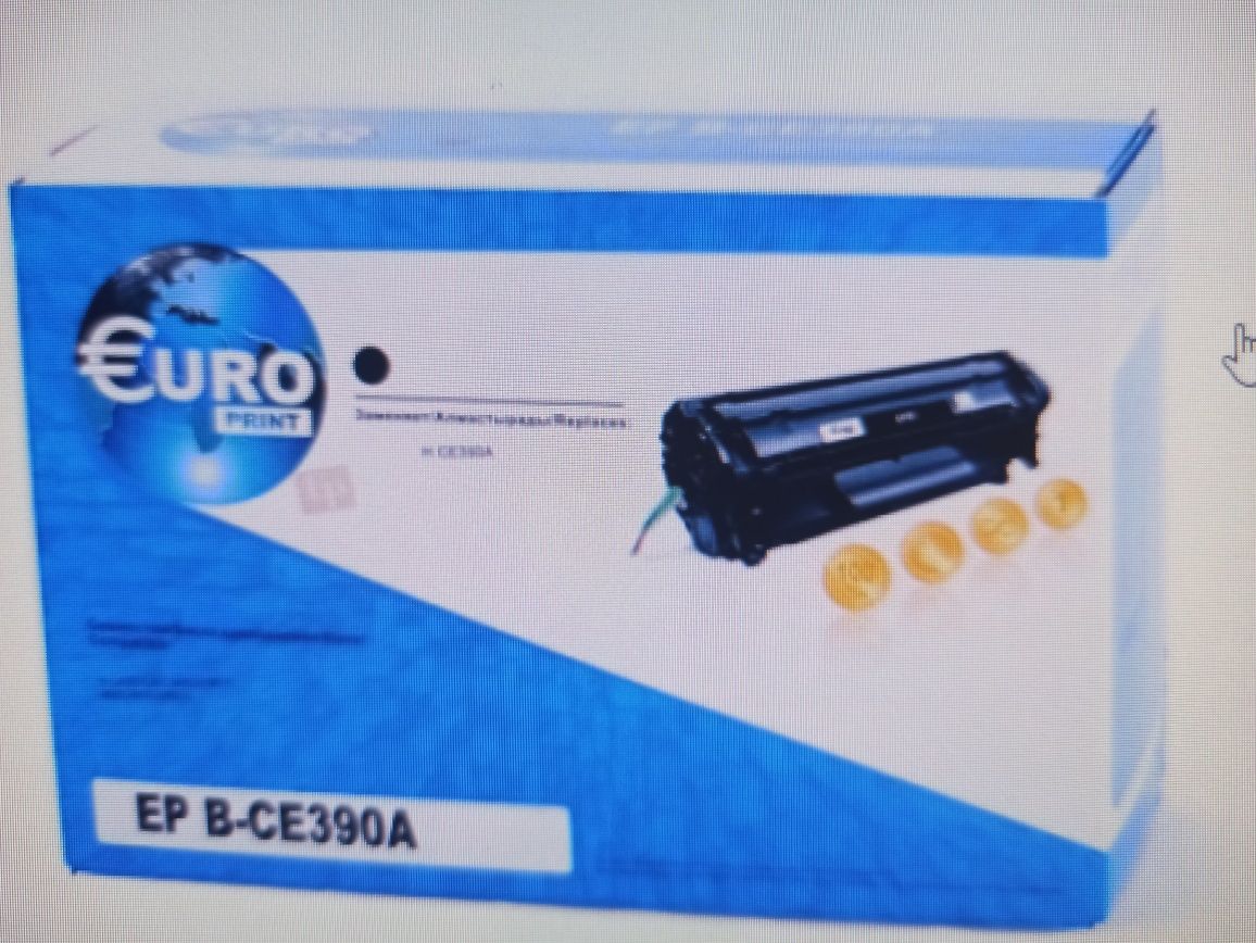 Картридж hp ce390a euro print