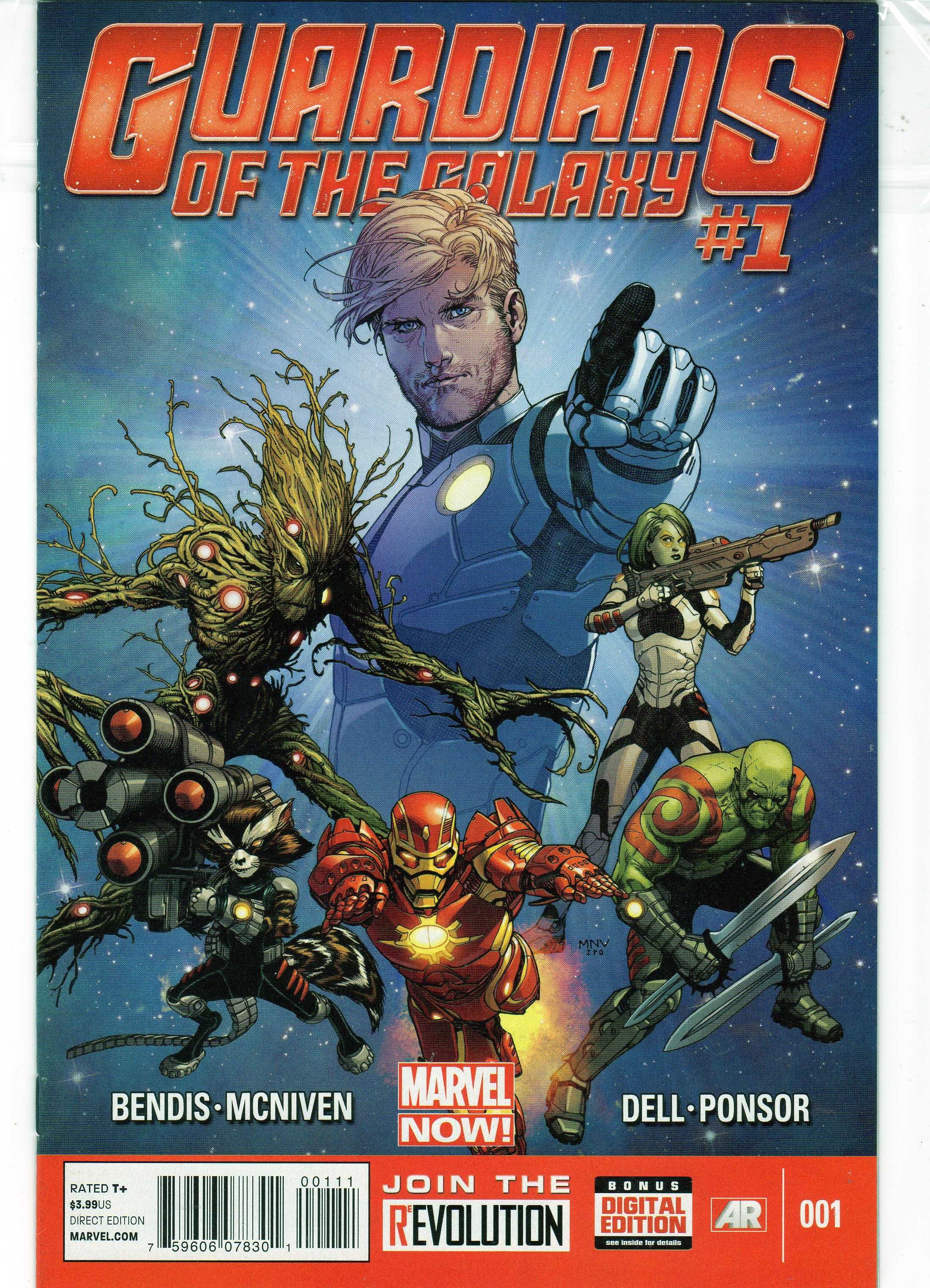 Guardians of The Galaxy #1 Marvel Now! benzi desenate