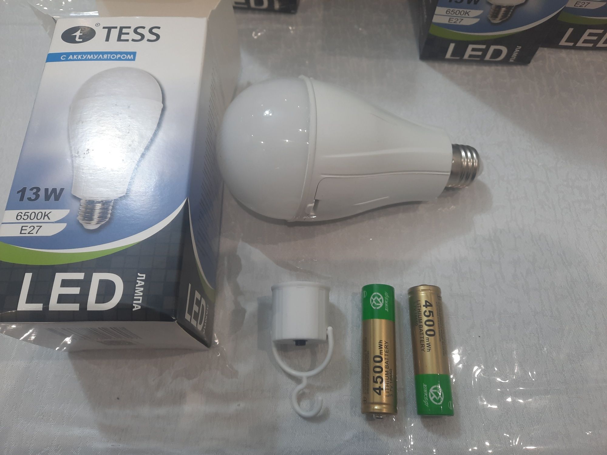 TESS firmasini akamulyatorli LED lampalari