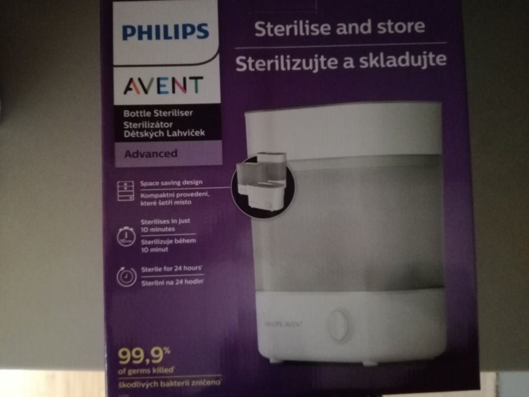 PHILIPS AVENT SCF291/00 Електрически стерилизатор, НОВ