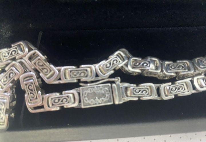 Серебряная цепочка 125 грамм