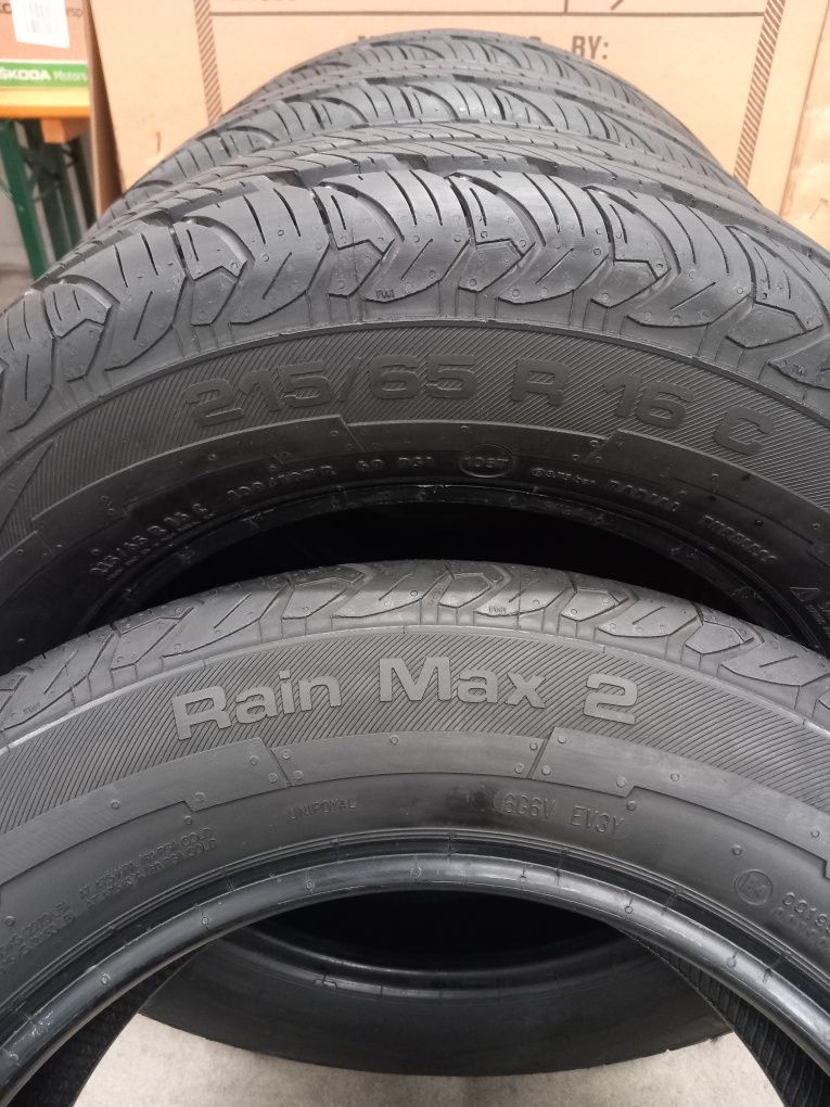 215/65R16C 4бр. UNIROYAL Бусави гуми 8PR
