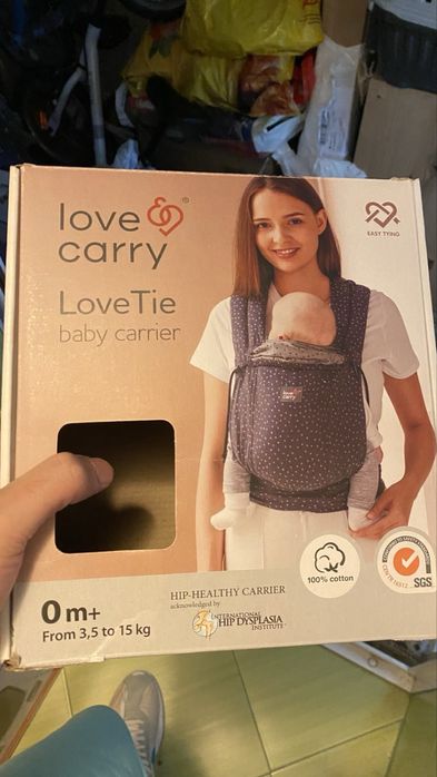 Love and carry LoveTie хибридна раница за бебеносене