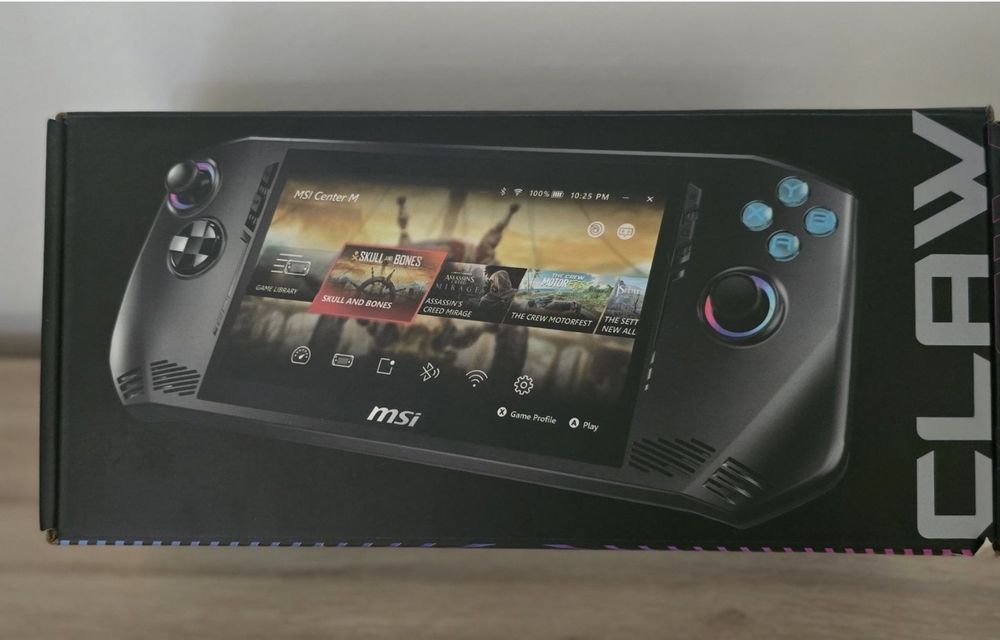 Consola gaming portabila MSI Claw i5 ultra, 512, 16 DDR5