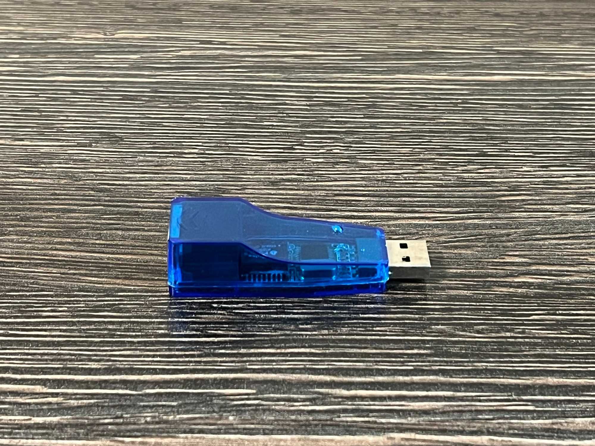 Мрежов адаптер - от USB 2.0 (м) към RJ-45 (ж)