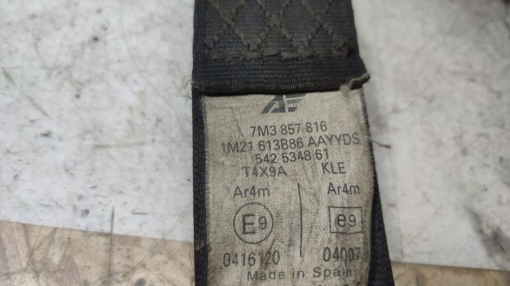 Centura siguranta dreapta spate 7m3857816 Volkswagen VW Sharan 1 [2th