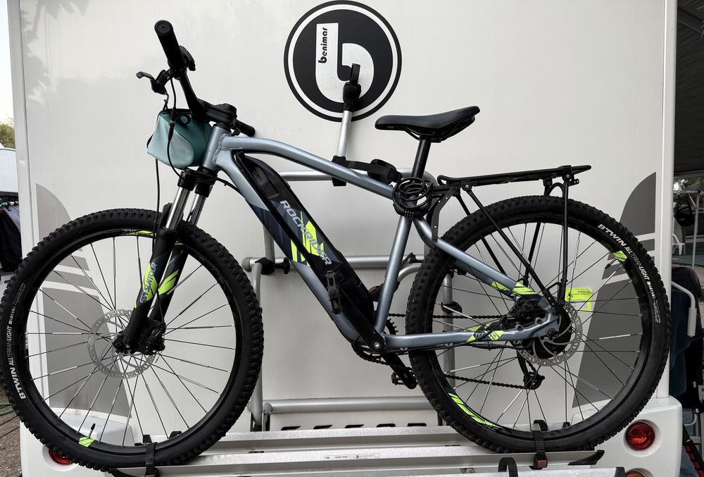 Bicicleta electrica MTB ROCKRIDER, 27,5”, E-ST 100 Albastru, mas S