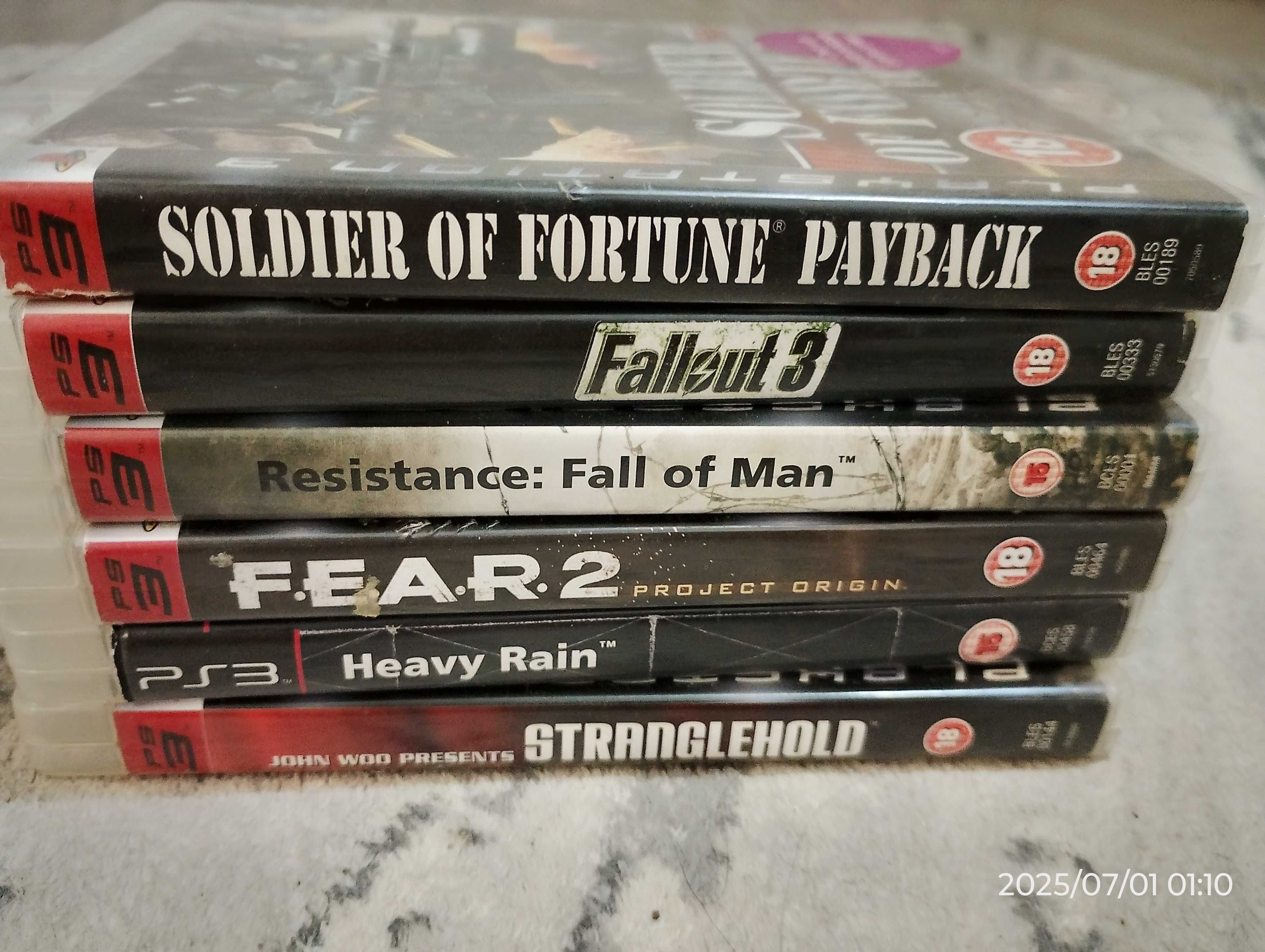 Плейстейшън 3 със 6 игри и джойстик