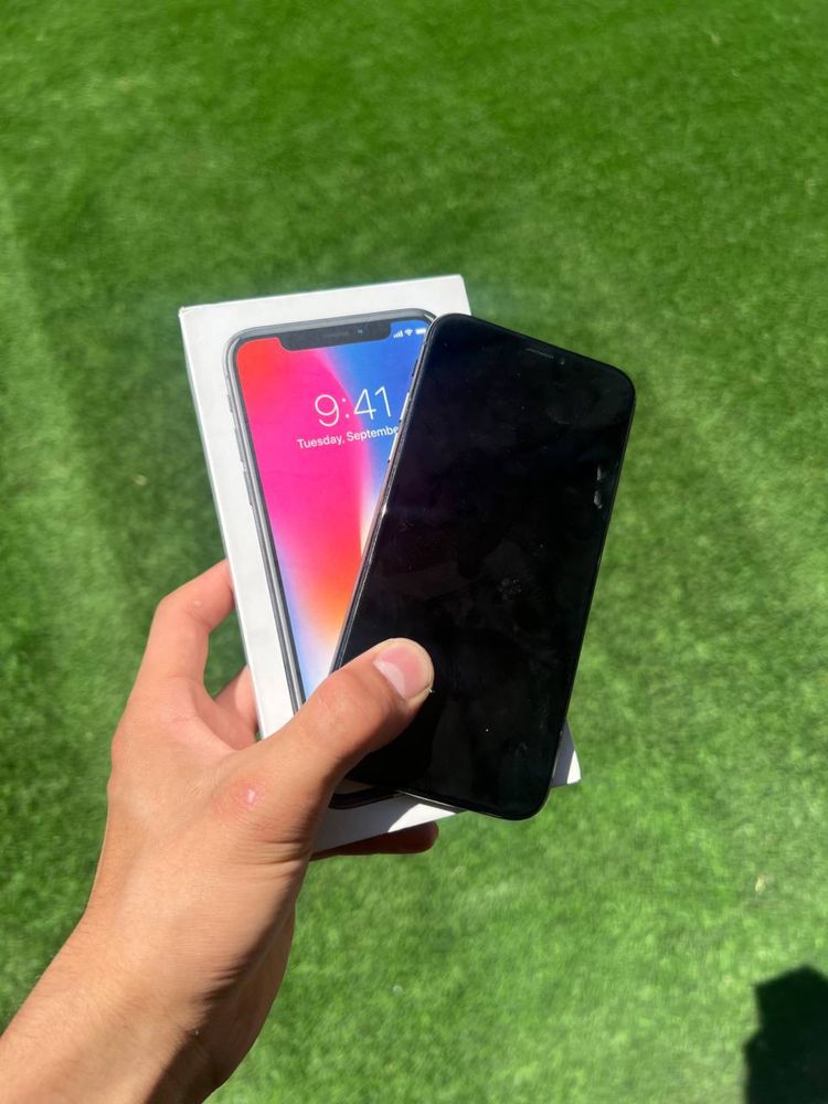 Iphone X black 265 gb
