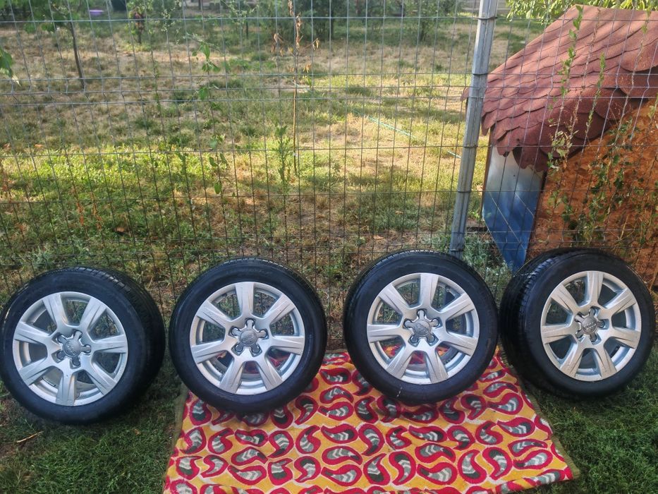 Jante Audi A3/A4. Ats SS8, 7.5jx16h2, Et 45, originale , anvelope 16"