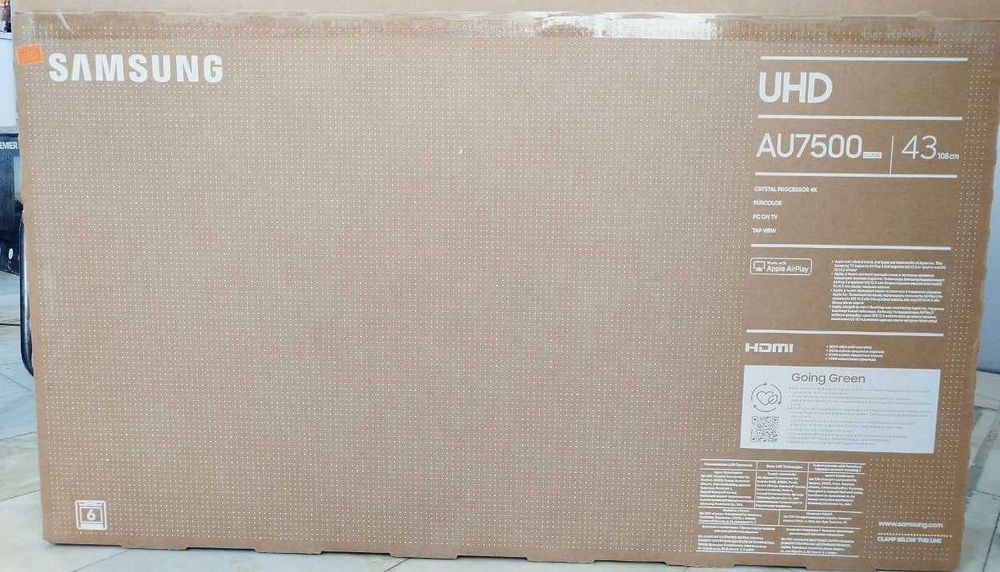 Samsung UE43AU7500U — 43" 4K Smart TV