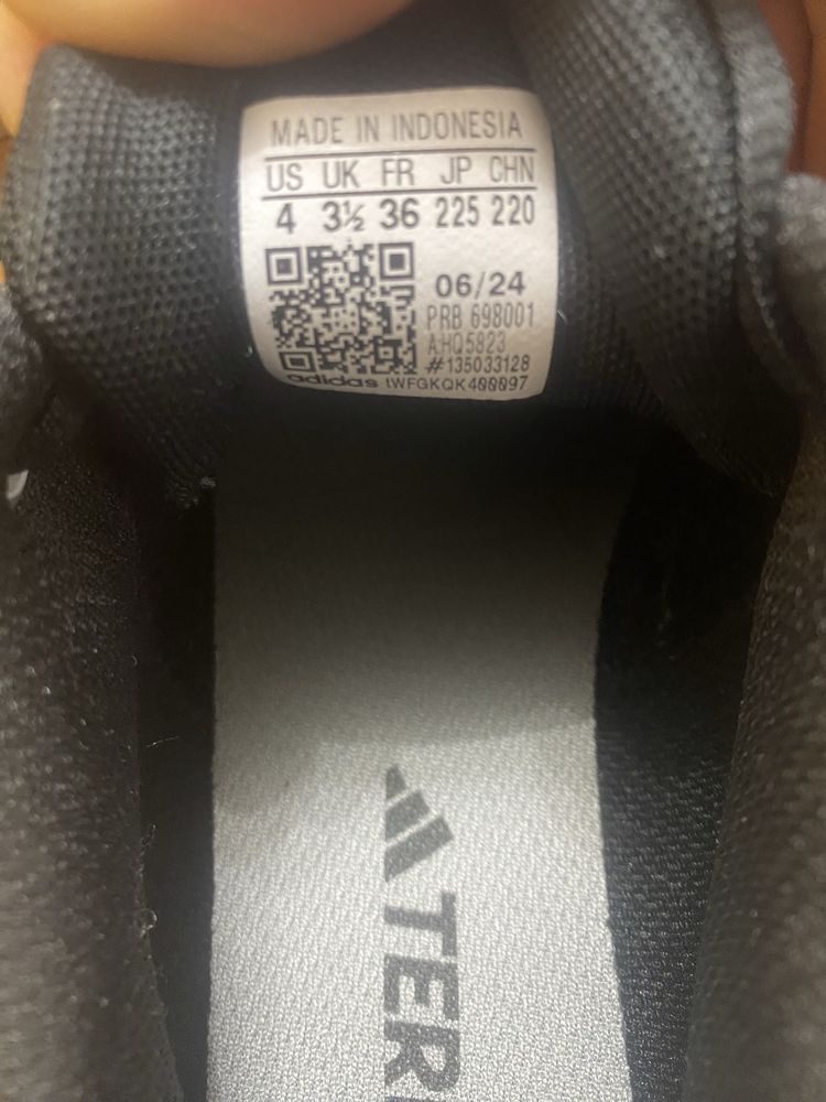 Adidas terrex hyperhiker low k 36номер