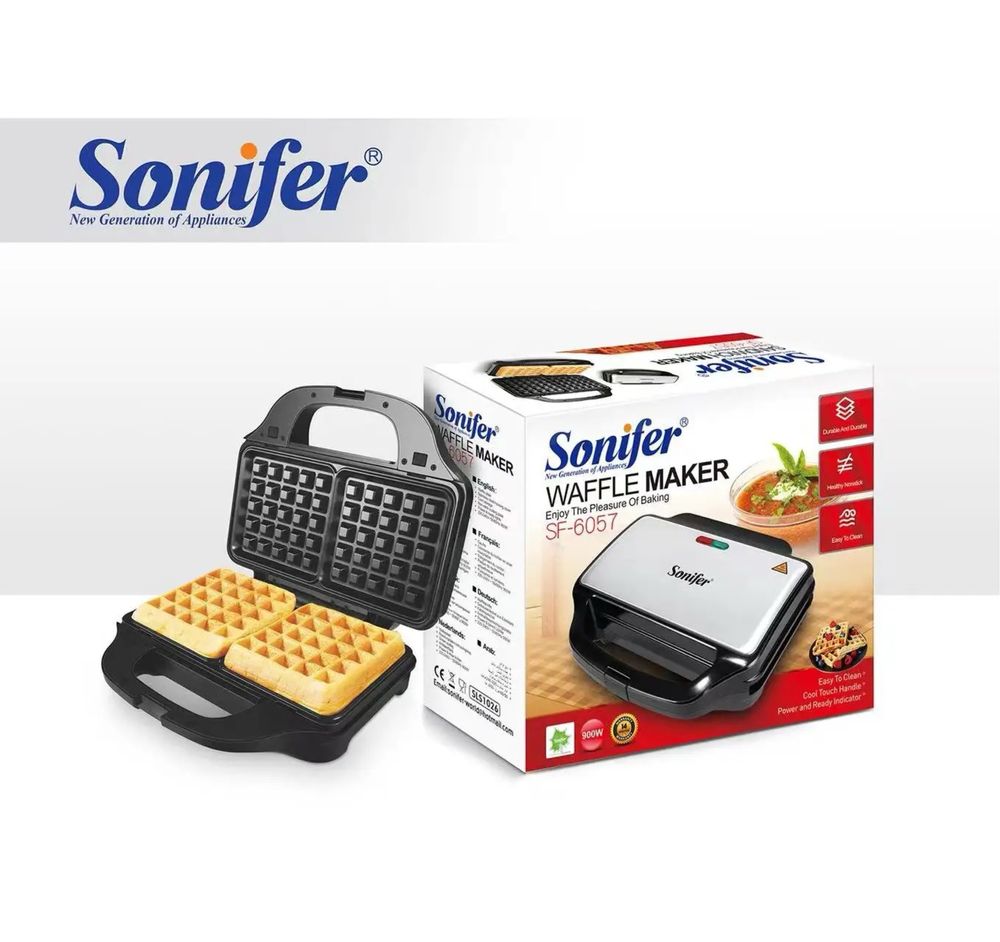 Доставка! Вафельница Sonifer SF-6057