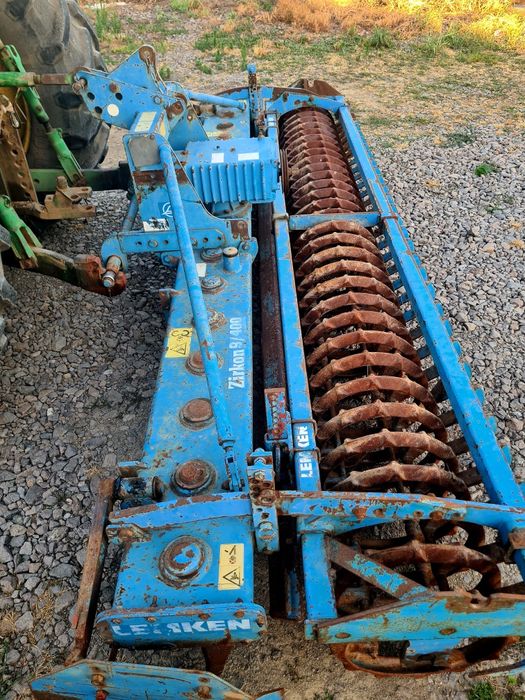 Grapa rotativa 4 metri freza Lemken Zirkon 9/400