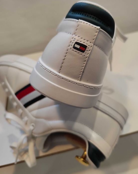 Pantofi sport casual 41 premium Tommy Hilfiger piele naturala moale