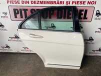 Usa portiera dreapta spate MERCEDES C-class W204 2007 2008 2009 2010 2011 2012 2013 2014 2015 alb alba