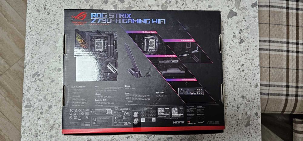 Placa de baza Asus Rog STRIX Z790-H gaming wifi