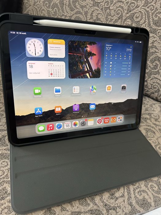 Планшет Apple iPad Air 2024 Wi-Fi 11 11 дюйм 8 Гб/256 Гб серый