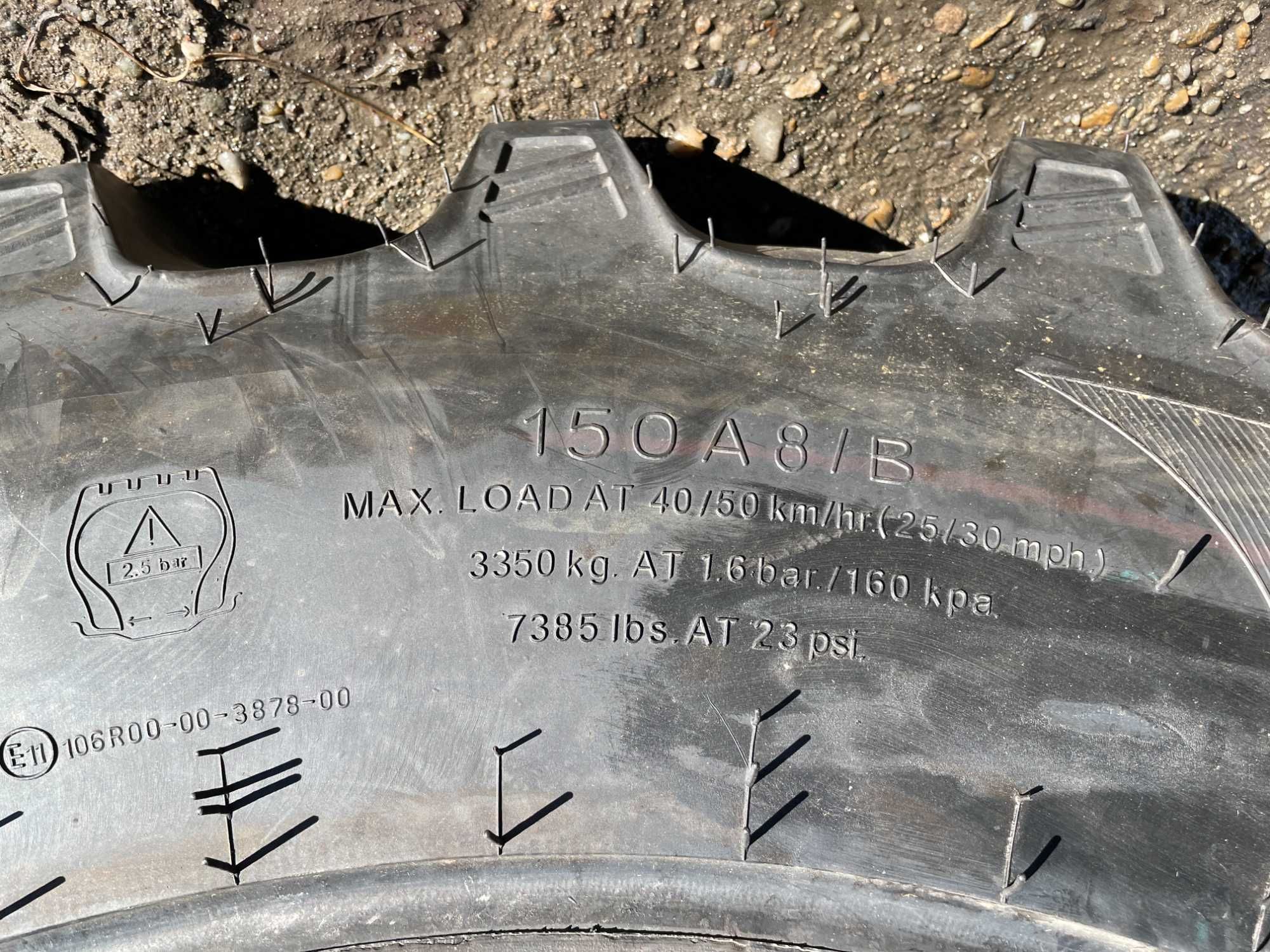 Anvelope de tractor spate 520/70R38 MRL garantie Cauciucuri noi