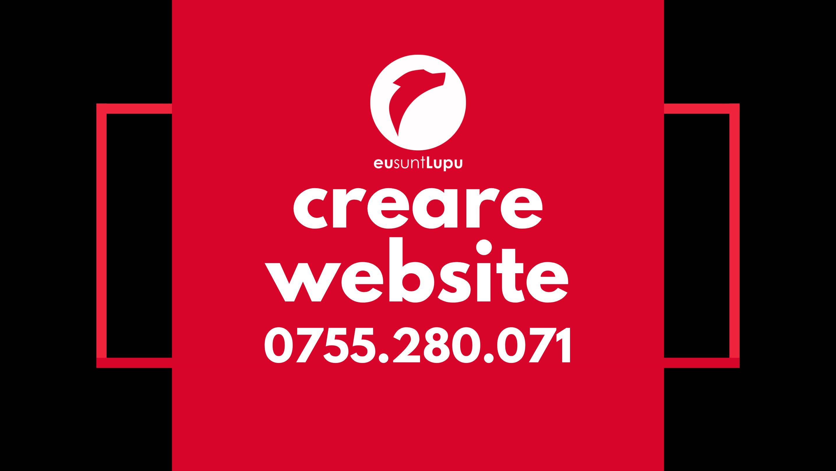 #Creare website prezentare + Adăugare produse în Magazin Online