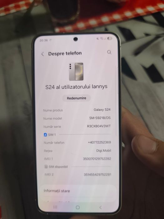Vând samsung s24