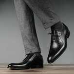 Pantofi derby 39 40 lucrati manual Brett & Sons NOU piele naturala