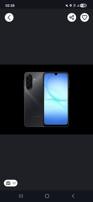 Samsung A17 ideal hamma narsasi bor 1 xaftali telfon