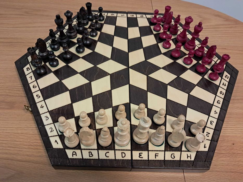 Tabla pentru sah-3 jucatori