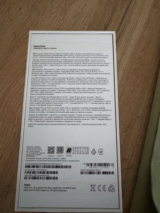 iPhone 15 pro 128 GB